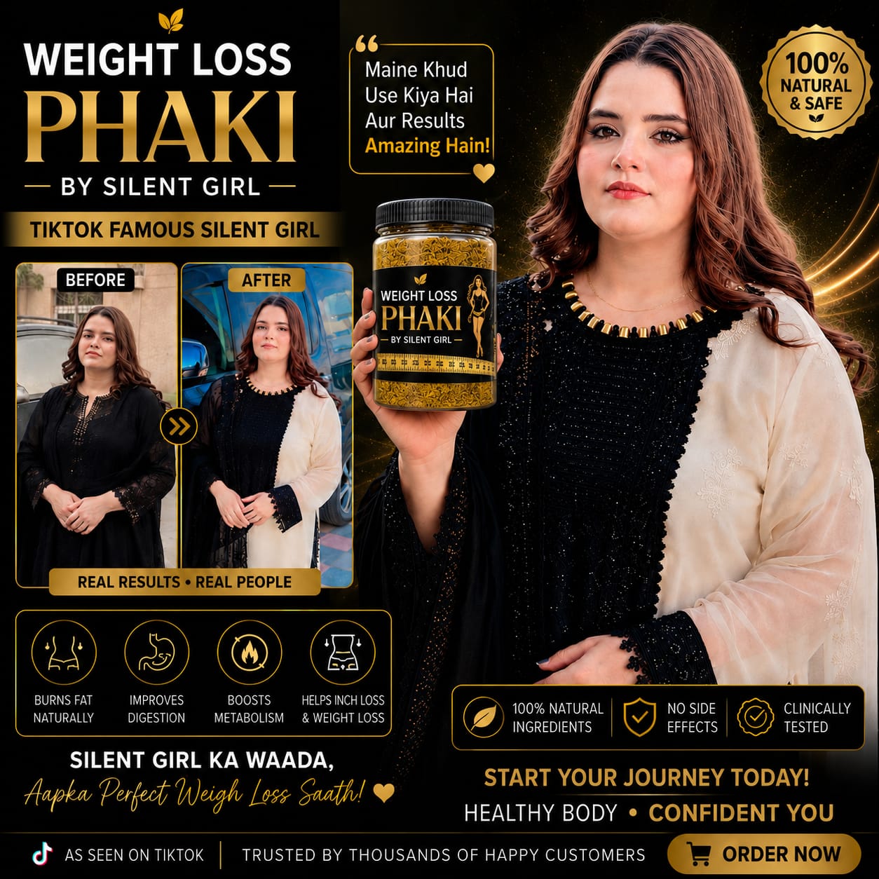 Weight Loss Phaki By Silent Girls Recomended
